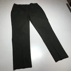 Brooks Brother Trouser Pants Size 8 Classic Olive & Navy Gingham Straight Cotton Pre-owned. Price: $24.99.