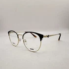 Bmw Phantos Browline Thin Metal Eyeglasses BW5010 Black/gold/havana New. Price: $51.97.