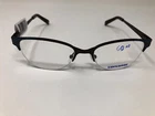Converse Eyeglasses Frame Q049 50-17-130 Youth Brown Half Rimless M145 New. Price: $44.80.