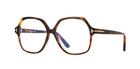 Tom Ford FT6062-B Blue Block Shiny Blonde Havana (053) Eyeglasses New. Price: $249.00.