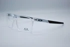 New Oakley OX8055-0356 Polished Clear Eyeglasses Frame 56-17. Price: $245.99.