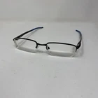 Oakley Rhinochaser OX3111-0552 Black Half Rim Eyeglasses Frames 52-19 143 LV86 Pre-owned. Price: $52.00.