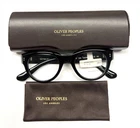 Oliver Peoples Tannen Eyeglasses OV5434D Polished Black 47MM W/case New. Price: $250.00.