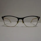 Nine West Eyeglasses Frames NW1082 001 Black Clear Gold Cat 49-16-130 Pre-owned. Price: $14.99.
