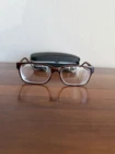 Jubilee Brown Stripe Frames Eyeglasses 5889 53-17-140 Eyewear Everyday Classic Pre-owned. Price: $16.25.