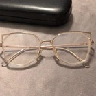 Firmoo S985X Cat Gold Metal Full Rim Unisex Eyeglass Frames 52-17-140 New. Price: $67.99.