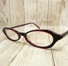 Eyebro Optix Dark Red Purple Oval Eyeglasses Frames EO-5021 44-17-140 New. Price: $31.09.