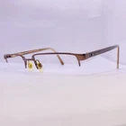 Burberry Eyeglasses Authentic 1006 1012 52 16 140 Brown Beige Plaid Half Pre-owned. Price: $51.29.