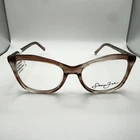 Sean John Wf SJLO6002 Wm Brown Smoke Crystal Women Eyeglass Frames 54-18-145 New. Price: $13.99.