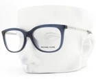 Michael Kors Seattle Eyeglasses MK4073U 3221 Transparent Blue W/case New. Price: $85.00.