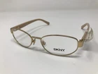 Donna Karan Dkny Eyeglass Frame DY5634 1087 51-16-135 51MM Beige Gold CC39 Pre-owned. Price: $19.30.