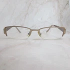 Easyclip Patented Technology Eyeglasses Frame Q4041 Women's Beige 50-17-135 Pre-owned. Price: $35.99.