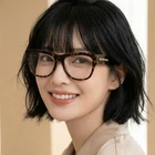 Balenciaga BB0309O 002 Luxury Horn Frame Square Havana Fashion 91445207 New. Price: $316.10.