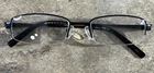 Enhance 3775 Satin Black Half Rim Eyeglasses Frame Spring Hinge 52-18-140-27 G23 Pre-owned. Price: $19.99.