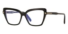 Tom Ford TF5948-B 001 Black Cat Plastic Eyeglasses Frame 55-15-140 New. Price: $231.60.