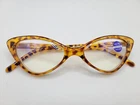 Rlozrn A01 Brown Tort Cateye Reading Glasses +2.75 Blue Light Blocking New. Price: $16.96.