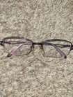 Genesis G5003 Plum Glasses Frames 53/ 17 135MM Pre-owned. Price: $10.00.