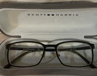 Scott Harris SH-406 Europa Eyeglasses Frame Bronze Flex 52-18-145 Used Pre-owned. Price: $20.00.