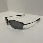 Oakley Whisker Pewter Black Sunglasses Frames 12-849 60-19 Mens Metal Oval Pre-owned. Price: $90.00.