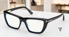 Tom Ford FT6047 001 Shiny Black Demo Lens 54 Mm Women's Eyeglasses New. Price: $198.99.