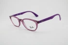 New Ray-ban Junior Rb 1599 3813 Clear Purple Silver Authentic Eyeglasses 46-18. Price: $57.80.