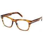 New Tom Ford Eyeglasses Soft Case- FT5886B 047 Shiny Light Brown (52-20-145). Price: $137.19.
