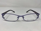 Elizabeth Arden AR0357 80 53-16-135 Violet Metal Full Rim Eyeglasses Frame /D61 New. Price: $65.00.