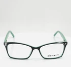 Elements Europa EL-330 C3 Black Green Womens Cat Eyeglasses 52-15-140 B:35 New. Price: $22.74.