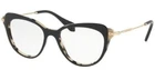 Miu Women Eyeglasses VMU01Q ROK-1O1 Black/gold Frame Demo Customisable Lens New. Price: $189.99.