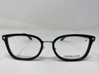 Michael Kors MK3061 (murcia) 1014 54-18-140 Black/gold Eyeglasses Frame DR26 New. Price: $60.00.