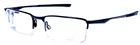 Oakley Socket 0.5 OX3218-0152 Shiny Black Half Rim Eyeglasses Frame 52-18-136 Pre-owned. Price: $80.00.