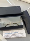 Warby Parker Simon 2403 Gold Round Eyeglass Frames Only 50-19-145 With Cases Pre-owned. Price: $30.00.