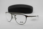 New Oakley Money Clip OX5145-0450 Satin Olive Orange Authentic Eyeglasses 50-20. Price: $152.15.