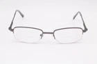 Gallery Doug Gunmetal Rectangle Eyeglasses Frames 54-18-140 New. Price: $59.95.