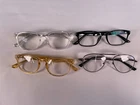 Lot Of 4 Zenni Eyeglasses Optical Frame Assorted Models, Colors, Styles Pre-owned. Price: $19.99.