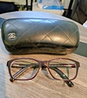 Chanel #3249 539 Womens Eyeglasses Dark Red Burgundy Cc Logo 53-16-135 Pre-owned. Price: $95.96.