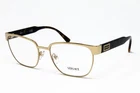 Versace VE1264-1460 Gold 54MM Square Metal Men's Eyeglasses New. Price: $164.95.
