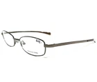 Gucci Eyeglasses Frames GG1708 L92 Shiny Brown Rectangular Wire Rim 51-18-135 New. Price: $129.99.