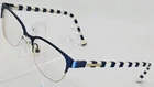 Jonathan Adler Eyeglasses Frame JA507 Womens Navy Blue White Stripe 50-17-140 A1 Pre-owned. Price: $29.69.