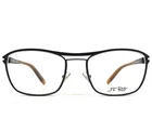 Rey Eyeglasses Frames JF2816 0060 Black Orange Square Semi Rimmed 53-19-145 New. Price: $299.99.
