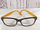 Lacoste Youth Eyeglasses L3604 Style 214 Yellow Black Frames Only 135MM Pre-owned. Price: $28.00.