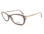 Prada Eyeglasses Frames VPR04P TKP-1O1 Purple Gold Rectangle Full Rim 52-17-135 New. Price: $119.99.