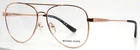 Michael Kors MK3019 Procida 1116 Rose Gold Womens Aviator Eyeglasses 56-14-135 New. Price: $64.99.