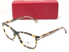 Carolina Herrera VHE774K 0741 Havana Tortoise Womens Eyeglasses Frames 50-16-135 New. Price: $79.95.