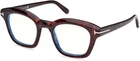New Tom Ford Eyeglasses Soft Case FT5961B 052 Dark Havana (49-23-145). Price: $132.29.