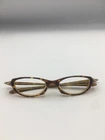 Vintage Oakley Eyeglasses Frames Tangent 11-596 Tortoise Brown Gold 48-18-133 New. Price: $64.95.