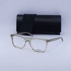 New Saint Laurent SL481 003 Transparent Yellow 55MM Eyeglasses. Price: $194.99.