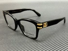 Dolce & Gabbana DG3419 501 Black Gold Women's 54 Mm Eyeglasses New. Price: $196.00.