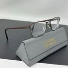 Scott Harris Europa Eyeglasses SH384 Frames 53 16 140 C3 Cocoa Rust Pre-owned. Price: $200.00.
