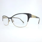 Xoxo Tenino Eyeglasses Black Gold Cat Frames 51-16-135 Women Eyewear 32688 Pre-owned. Price: $35.99.